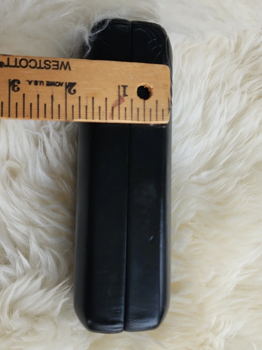 Versace Black Embossed Hard Case for Eyewear